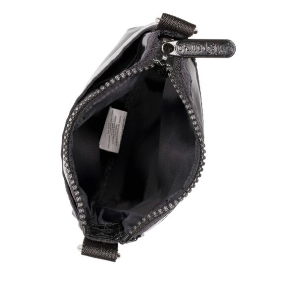 LeSportsac Patent Leather 3 Zipper Crossbody Bag - Picture 5 of 11